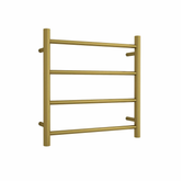 Thermorail STRAIGHT/ROUND 550X550X122MM 41W 4 BARS-BRUSHED GOLD